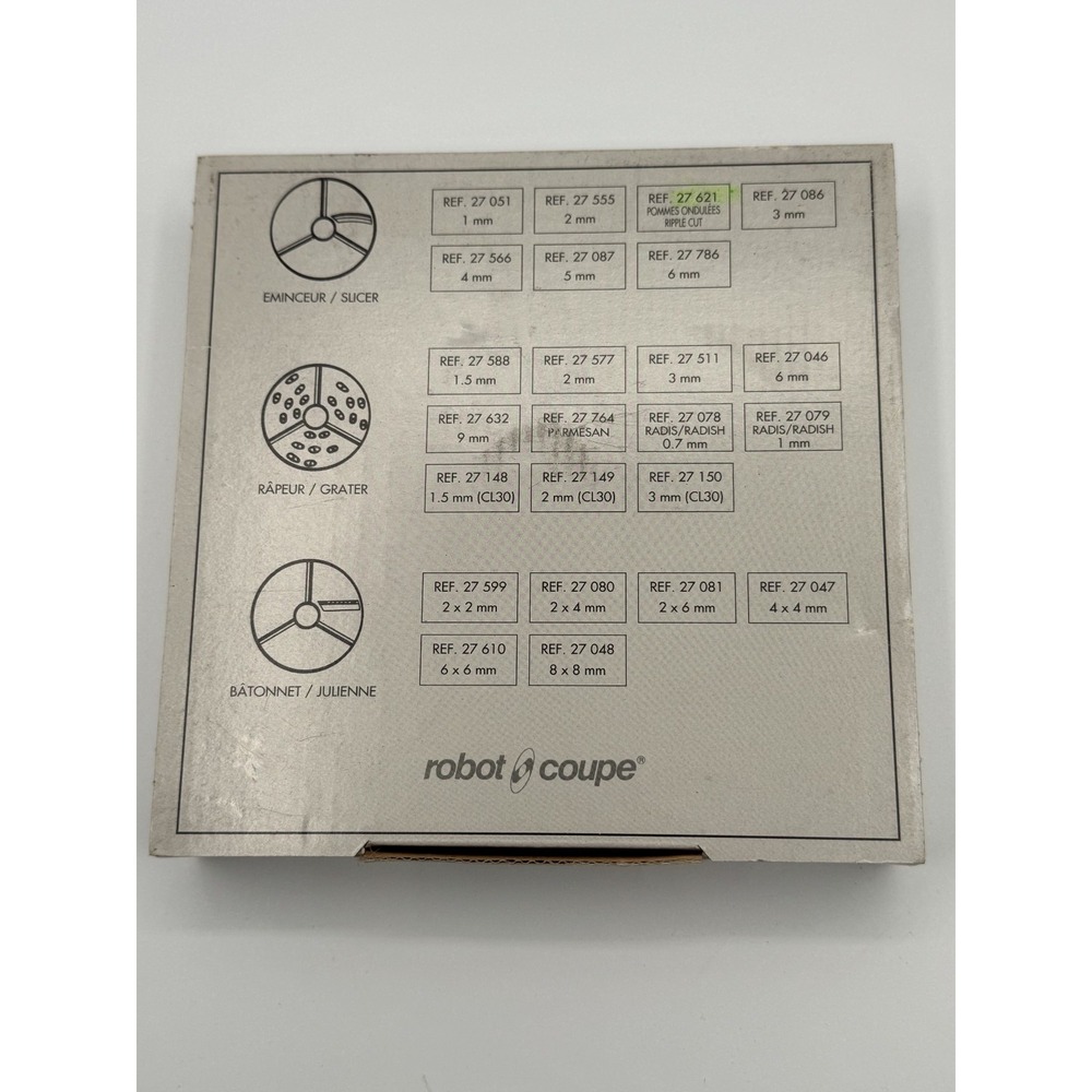 Robot Coupe R291 2mm Wavy Ripple Cut 27621 GenuineOEM Compatible R2 R301 CL40 - Picture 5 of 6